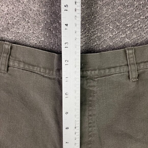 Patagonia Stand Up Shorts Organic Cotton 5" Men's 40 Green Denim Canvas - Picture 10 of 13